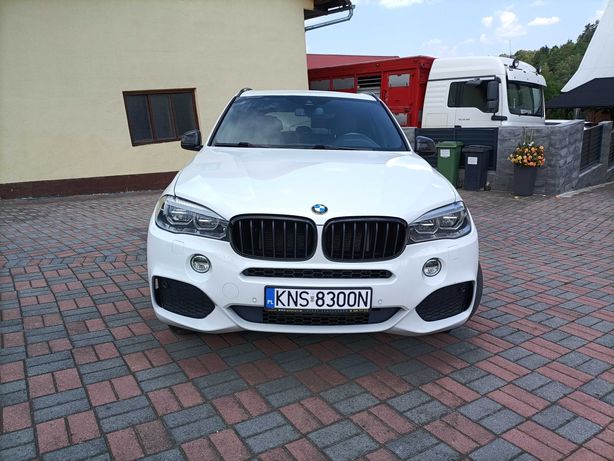 BMW X5 biały diesel