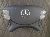 Аірбег, AIRBAG, руля керма Mercedes Benz W209, 203. Шкіра! Графіт.