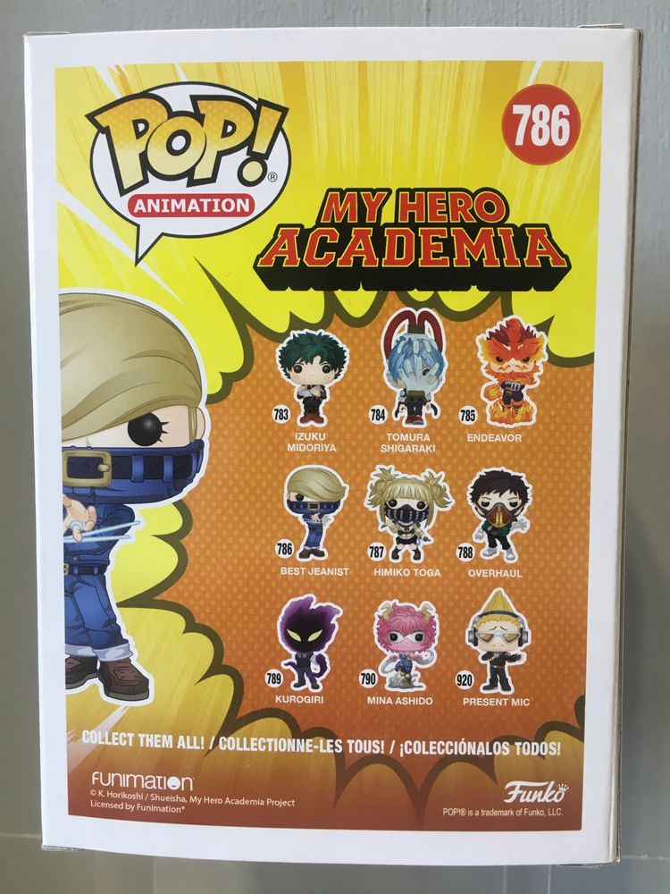 My hero academia Best Jeanist 786 Funko Pop