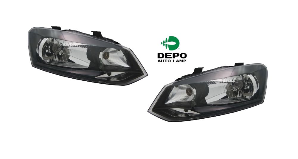 VW POLO 6R 2009 - lampa przednia lewa