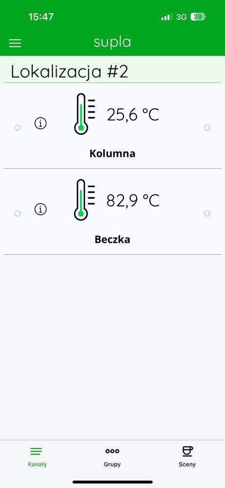 Termometr Wi-Fi destylator/piec/wędzarnia