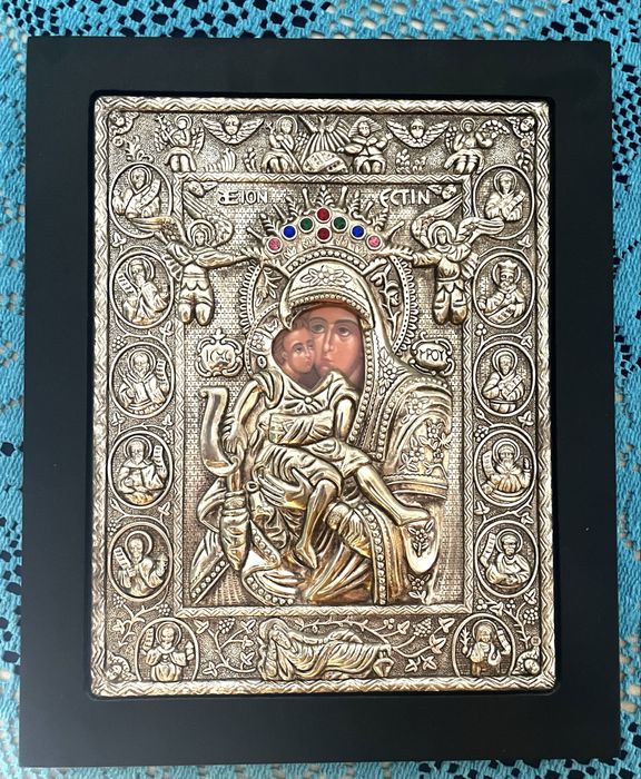 ícone religioso bizantino/ortodoxo