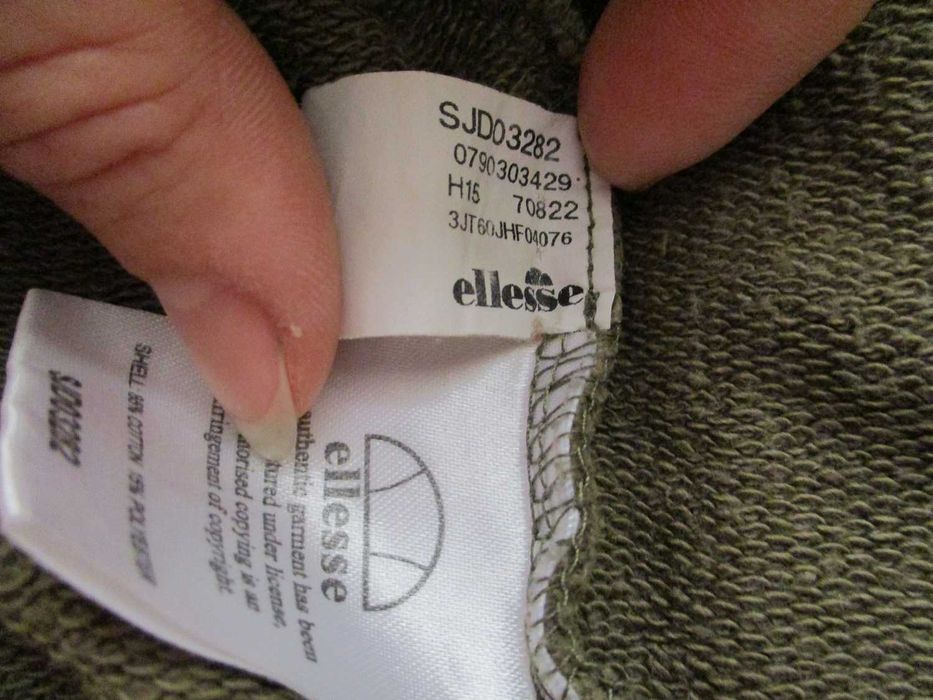 худи кроп топ Ellesse с лампасами