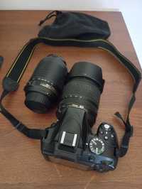 Objectivas Nikon 18-105 e 55-200mm