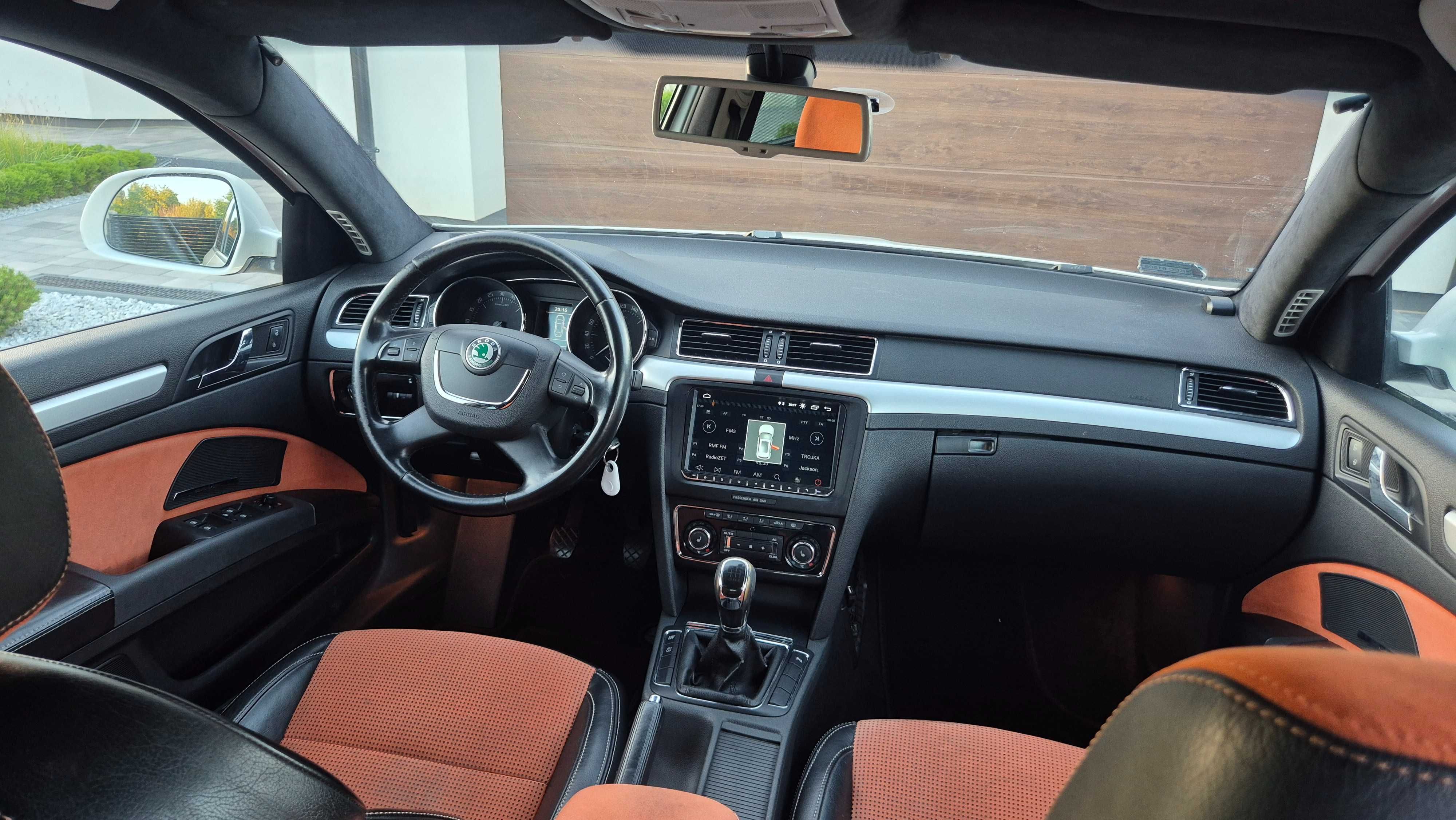 Skoda Superb 2009, 2.0TDI, 170KM,FULL OPCJA, limitowana wersja ANDROID