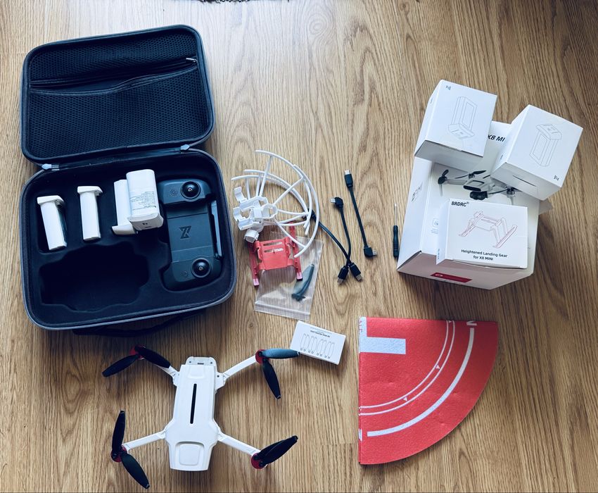 Dron Fimi X8 Mini Pro duzy zestaw