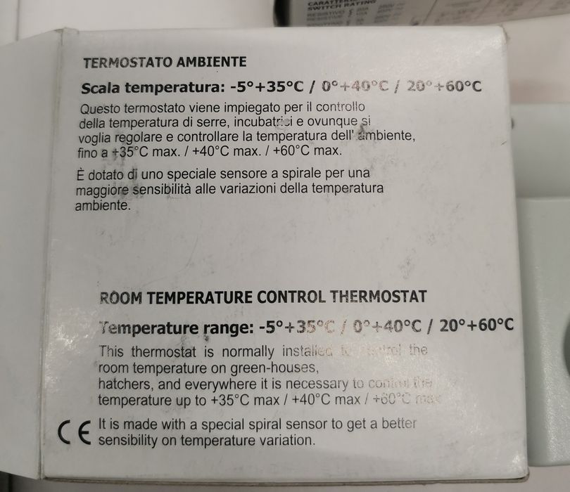 Termostat wentylatora Harmann 1 W
