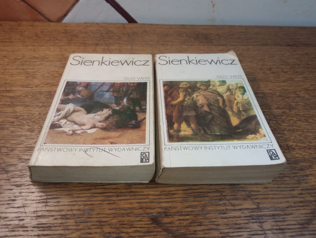 Quo Vadis. Henryk Sienkiewicz. 1+2 tom.