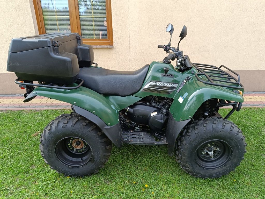 Quad Kawasaki KVF 360 homologacja zadbany