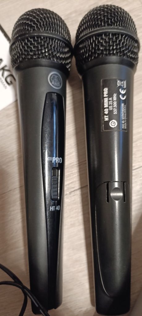 Mikrofony bezprzewodowe AKG
