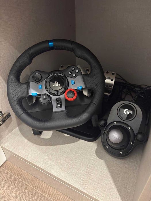 Logitech g29 + Shifter + Pedals
