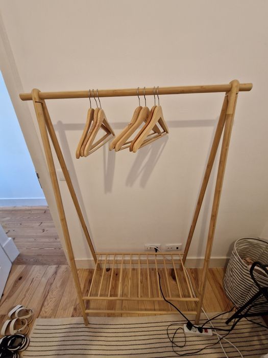 Bamboo Wardrobe | Free Standing | As New | L103 x A164 x P46 cm