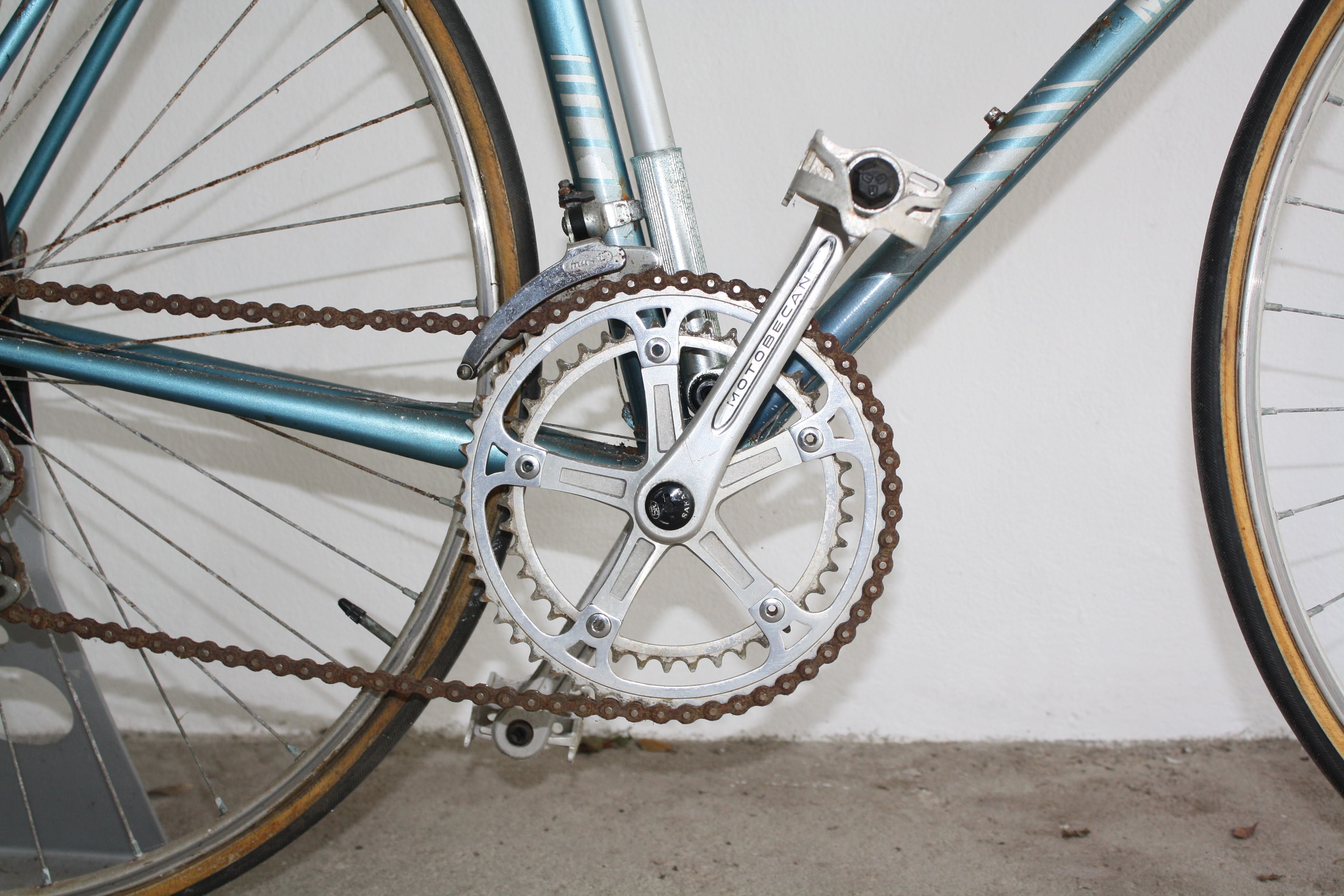 Bicicleta de Estrada 'Motobecane' c22 de 1980 - Vintage