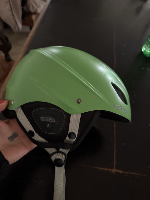 Шолом Demon Audio Phantom Team Helmet (green)