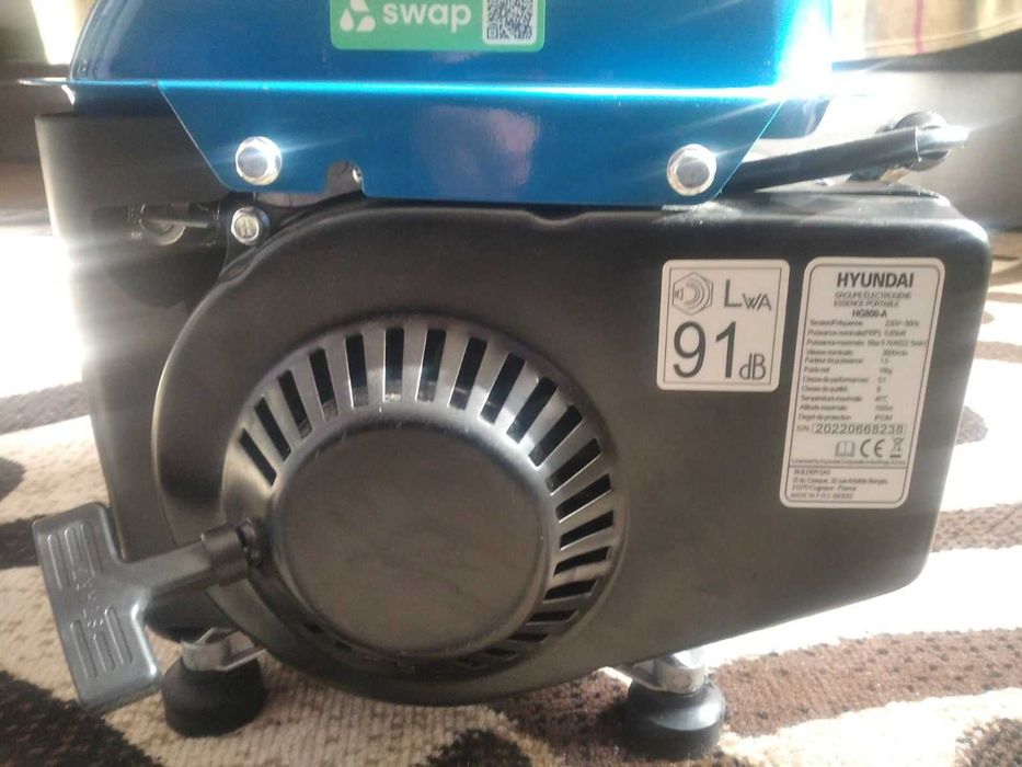 Hyundai HG800-a (650 ВТ) - портативний бензиновий генератор Новий