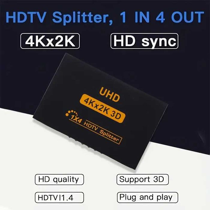 HDMI Splitter 1 Input x 4 Output (Novo)