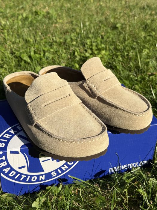 Замшеві шльопанці   Мюлі клоги біркеншток birkenstock naples
