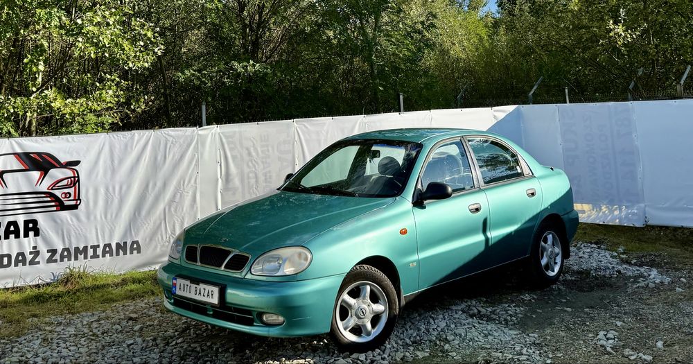 Daewoo Lanos 1.5 > Ekonomiczny > El.Szyby > Alufelgi > Zadbany