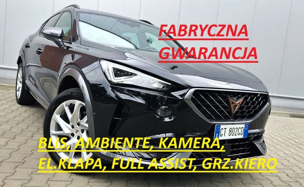 Cupra Formentor JAK NOWA! *Blis *ACC *Ambiente *Grz.Kiero *Full Assist *Klapa na Nogę