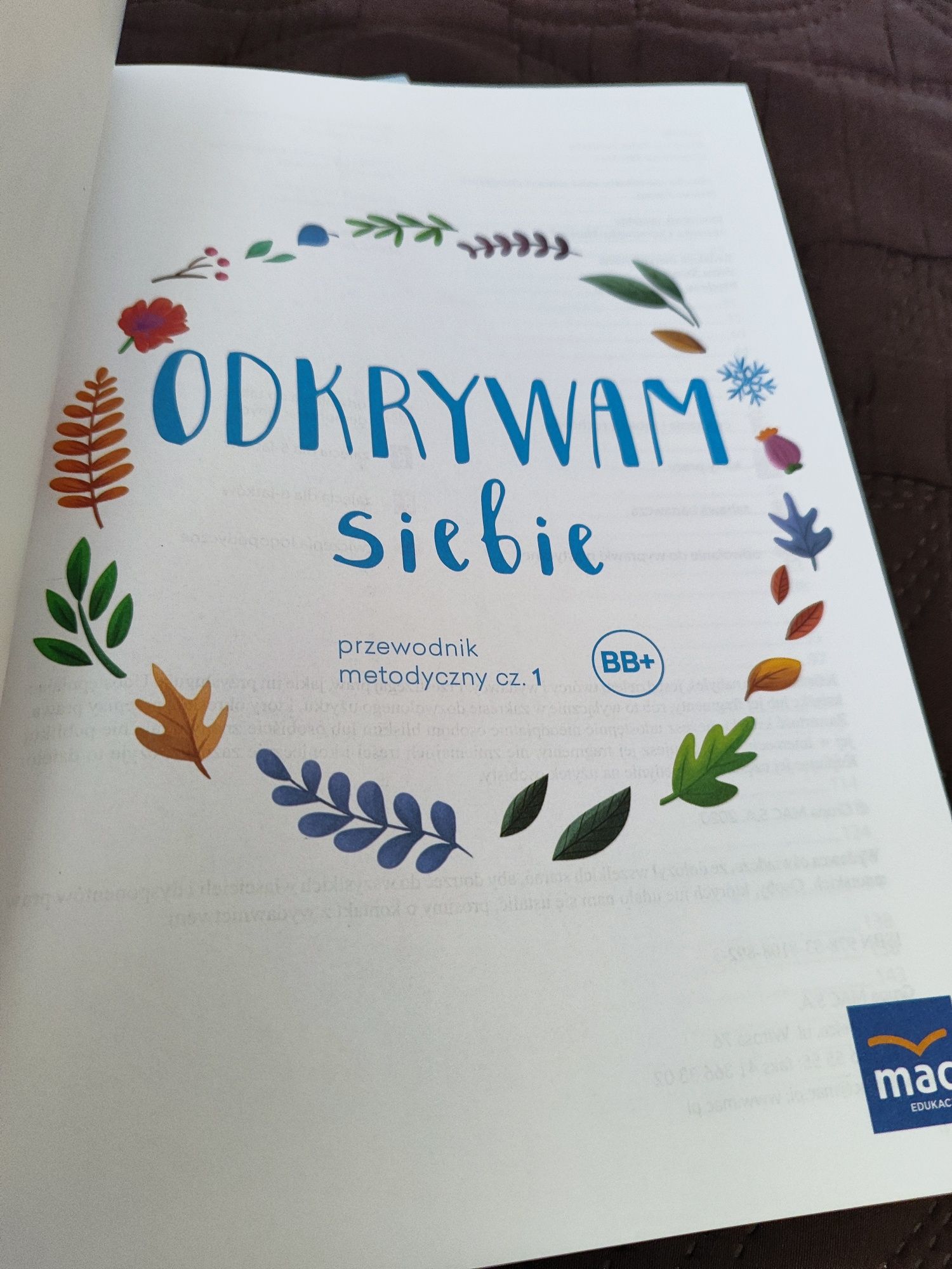 Odkrywamy siebie. Przewodniki MAC nowe 5 części komplet dla 6 latkow