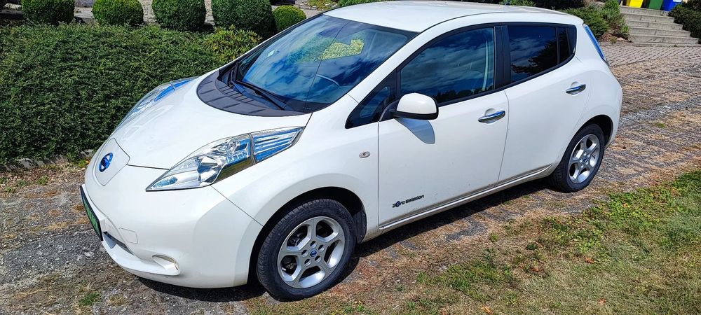 Nissan Leaf Nissan Leaf 2014, 24 kWh przebieg 88600 km, cena 24000 pln vat 23%