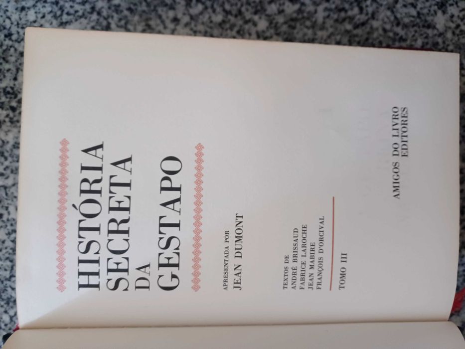 Livros: "O terror nazi: História secreta da gestapo"