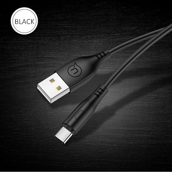 Kabel USB-C USAMS U18 2A Fast Charge 1M - Czarny