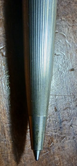 Esferográfica prata antiga