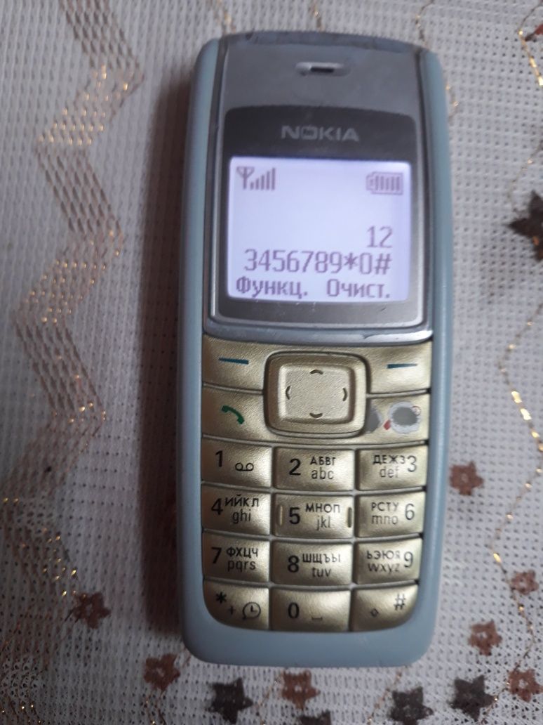Nokia 1112 зарядкой