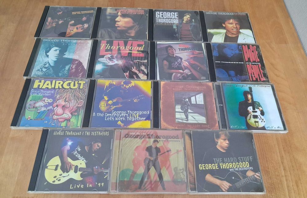 15 x George Thorogood CDR