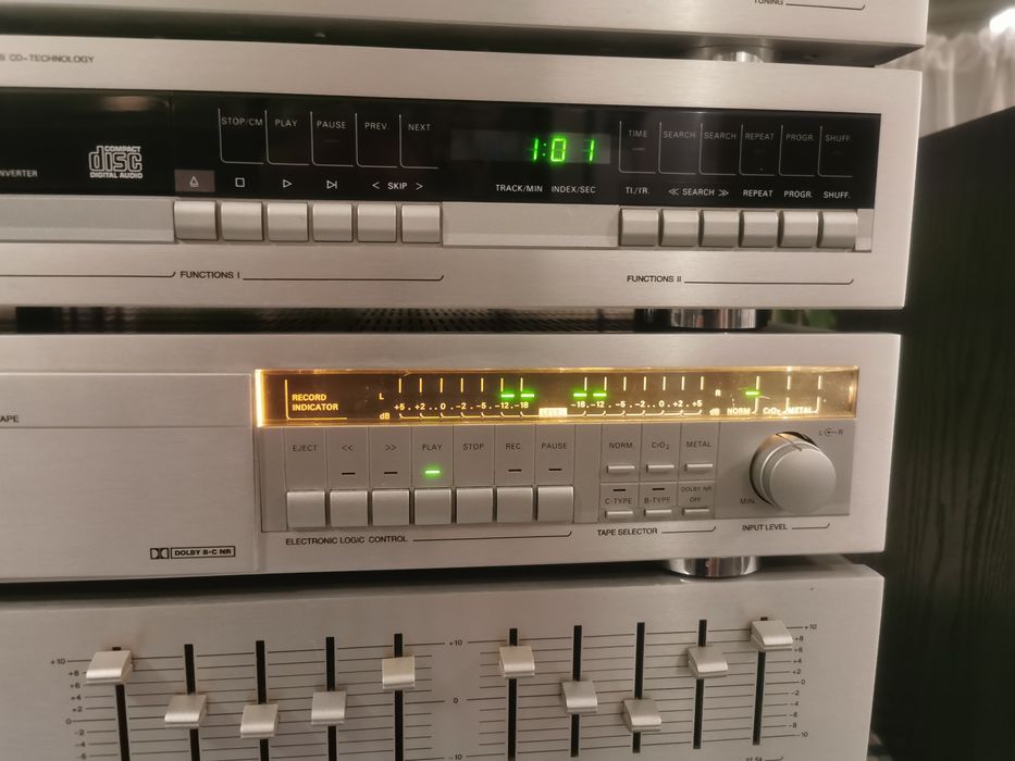 Wieża Stereo Unitra Diora MacWatts SSL 0422- 5 el. JAK NOWA Radmor