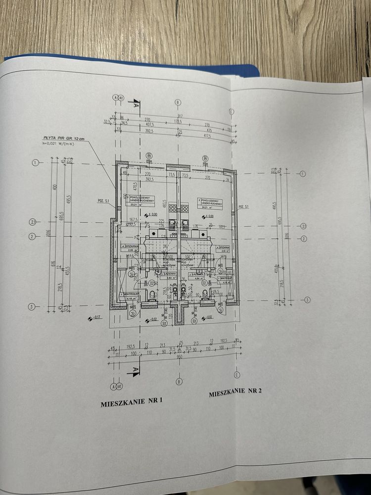 Dom w zabudowie bliźniaczej 66,5m2