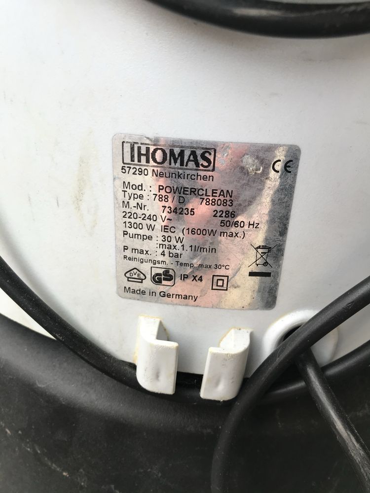 Odkurzacz pioracy thomas powerclean biturbo max 1600w
