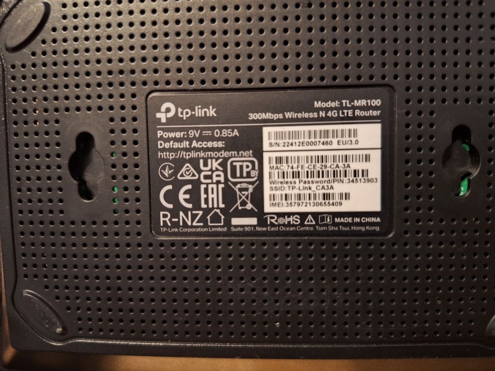Modem router tp link na kartę sim