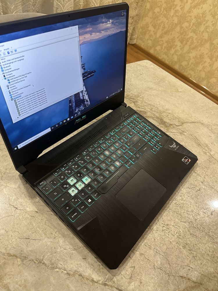 Игрвоой НОУТБУК Asus TUF GTX1650