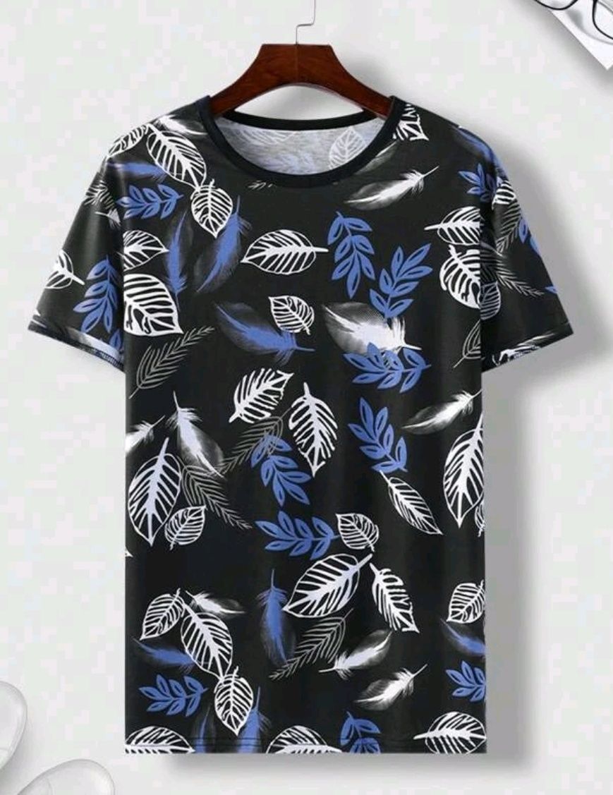 T-shirt de Homem "Black & Blue" XL (Nova)