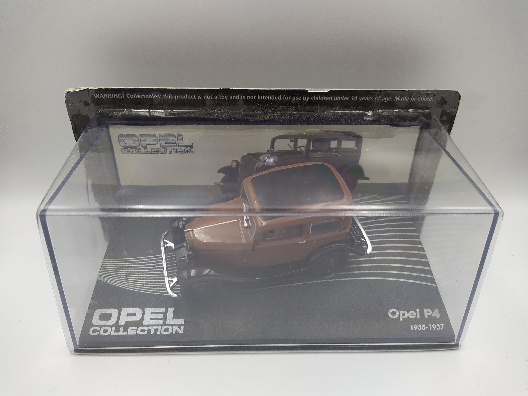 Opel P4 opel collection Eaglemoss Altaya Skala 1:43