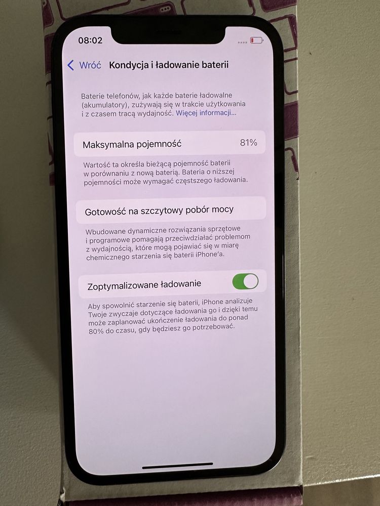 iPhone 12 *Cały Zestaw*Stan BDB*