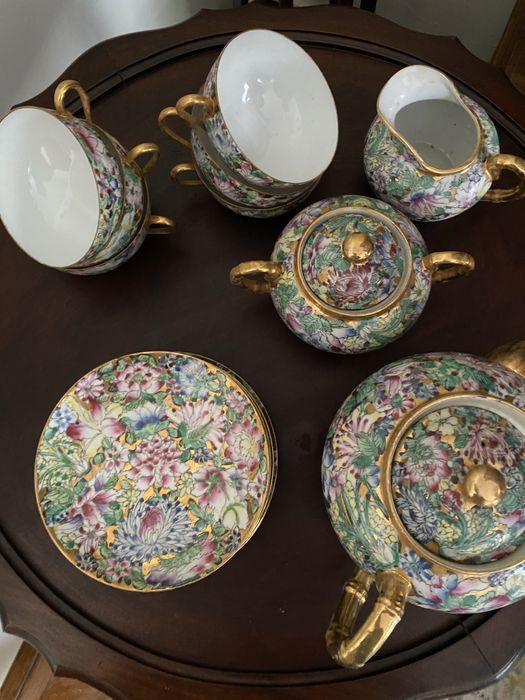 Conjunto de louça chinesa