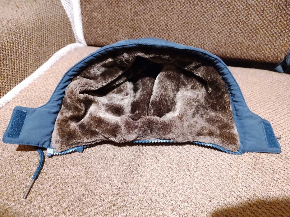 Тепла чоловіча зимова курта Remain Розмір: L темно синя