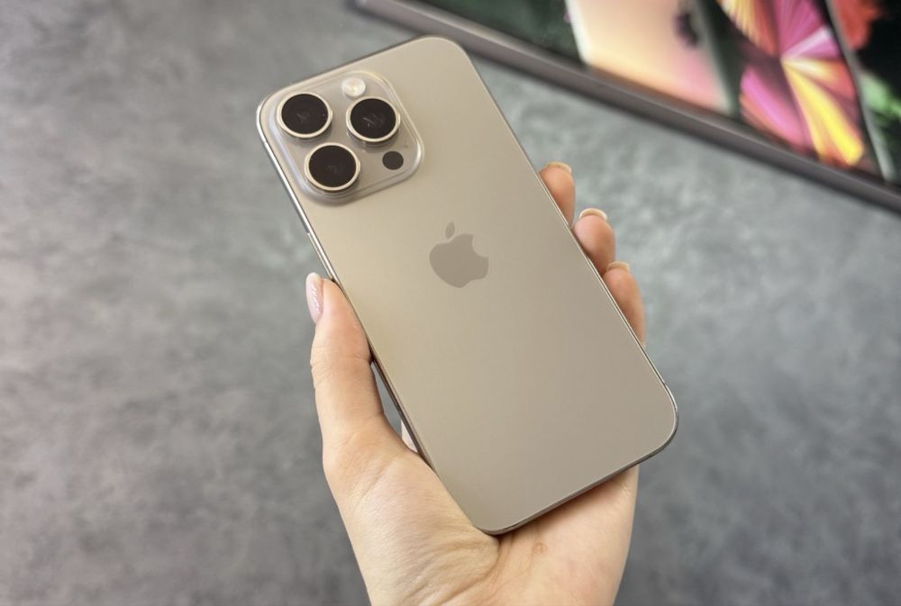 iPhone 16 pro батарея 99%