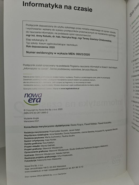 Informatyka na czasie 2 nowa era