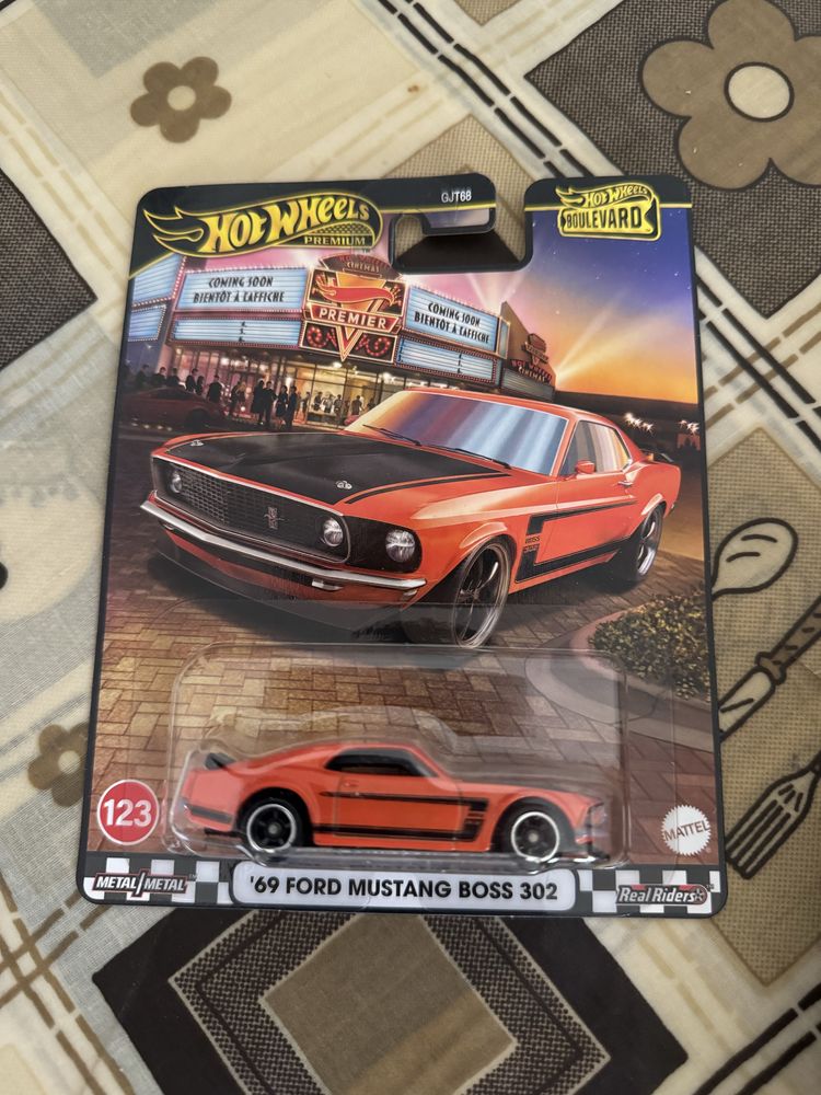 ‘69 Ford Mustang Boss 302 (Hot Wheels)
