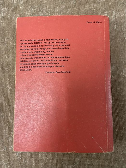 ,,PustelniaParmeńska’’ Stendhal