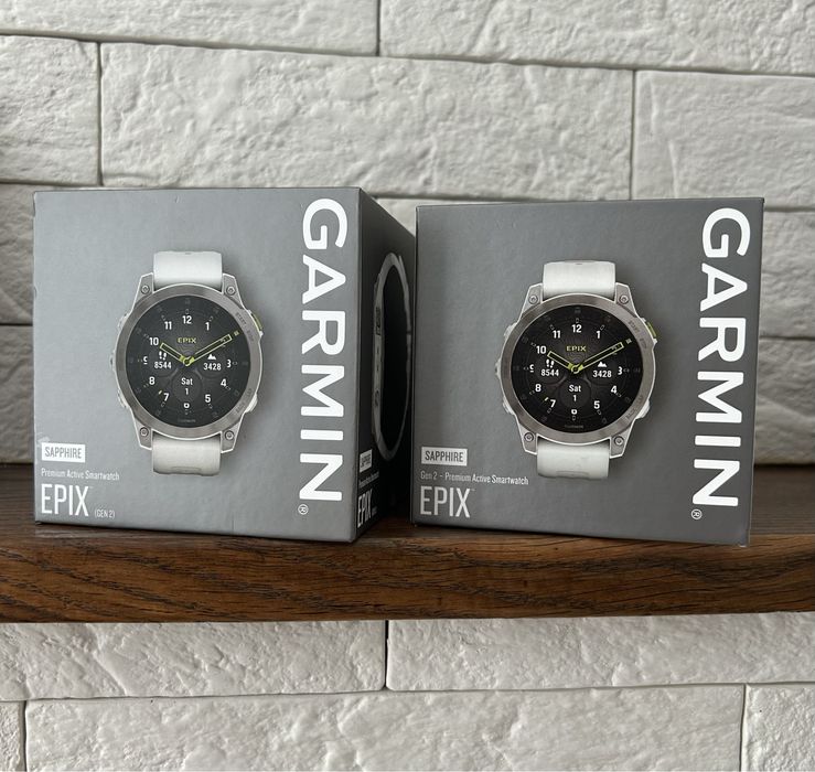 Годинник Garmin Epix Gen 2 Sapphire White 010-02582-21 ( 47мм )