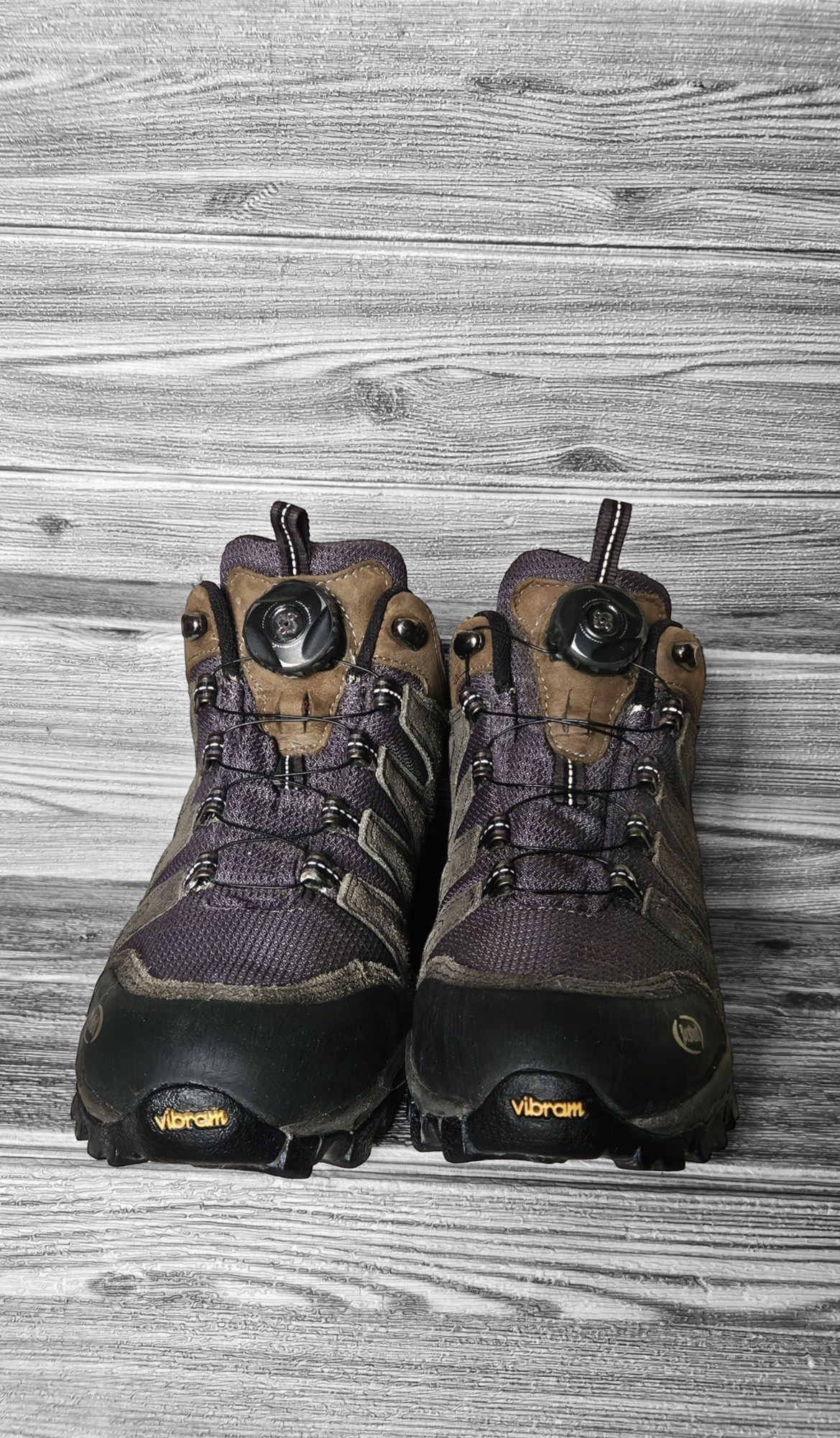 Buty damskie trekkingowe Bestard zamsz górskie Gore-Tex Vibram 39 40