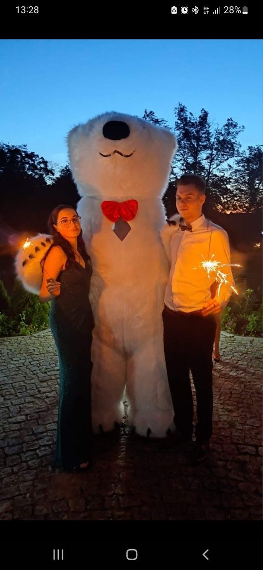 Stitch Panda Biały Miś