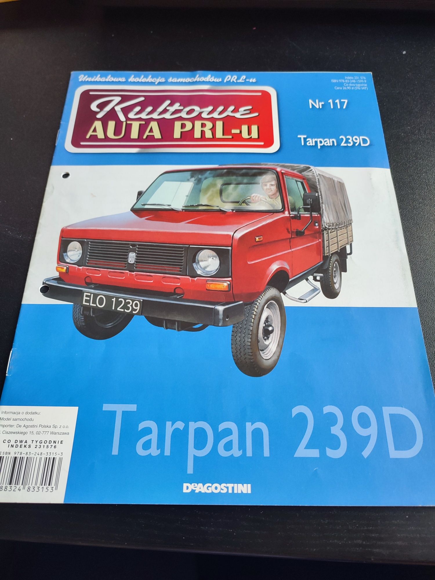 Kultowe auta PRL-u Tarpan 239 D gazetka