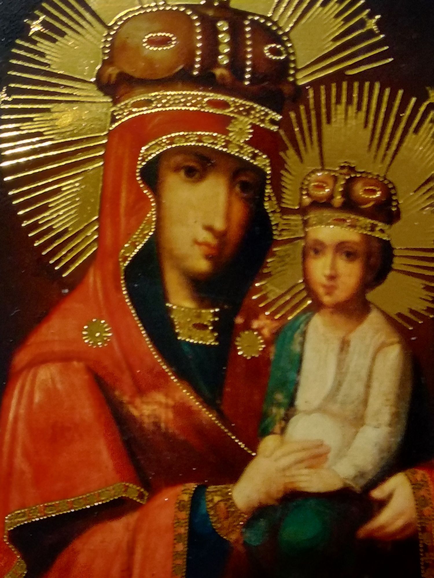 Икона Божией матери Дева Мария сувенир подарок