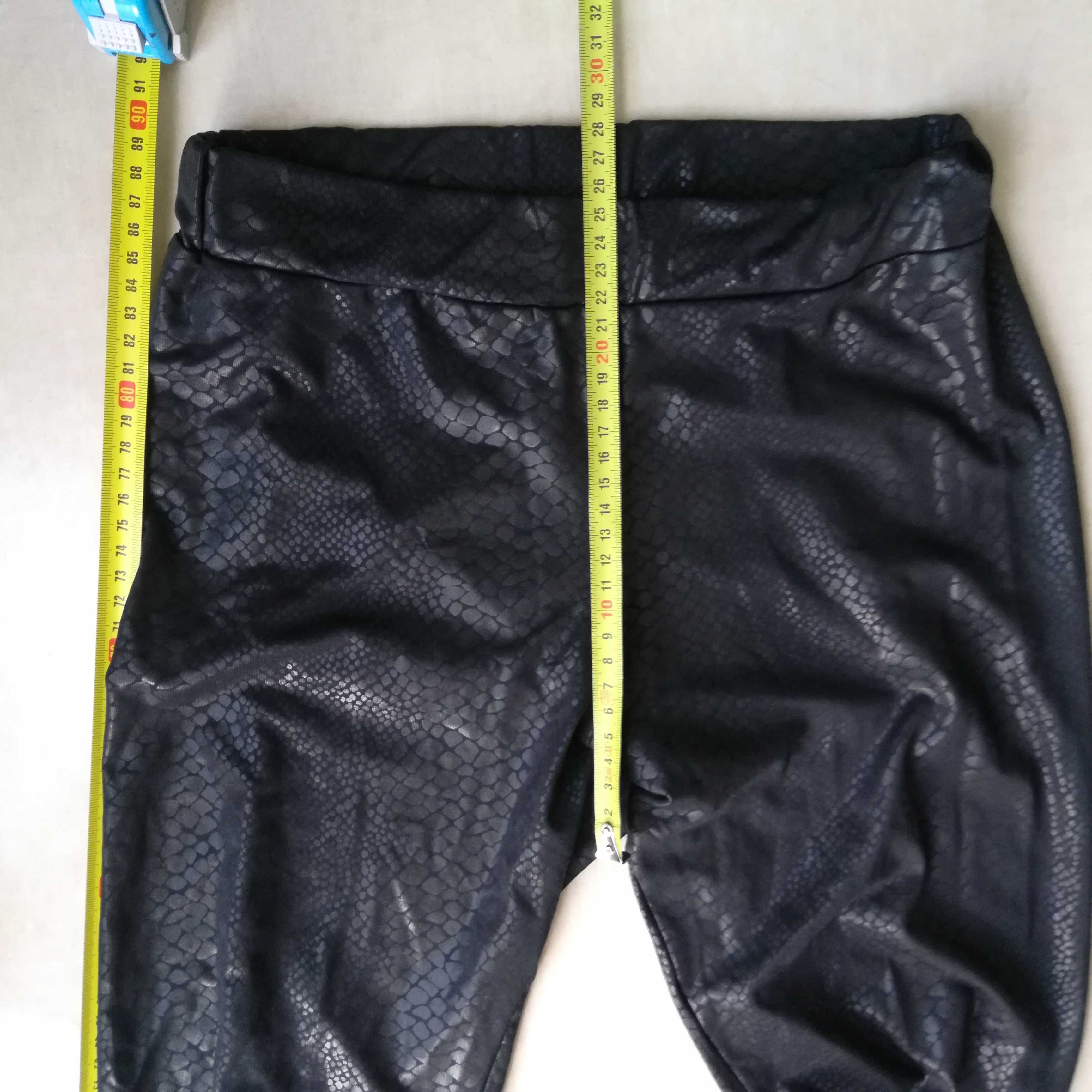 Legginsy z mokrym efektem H&M/S/M